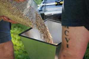 Grinding the grains